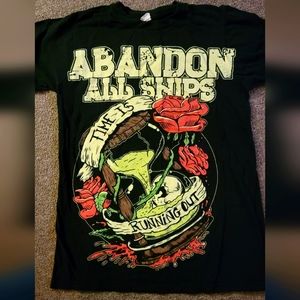 Abandon All Ships band tee